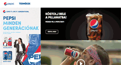Desktop Screenshot of pepsi.hu