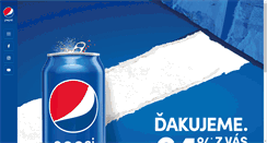 Desktop Screenshot of pepsi.sk
