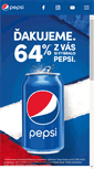 Mobile Screenshot of pepsi.sk