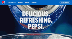 Desktop Screenshot of pepsi.com